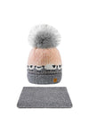 WOOLY hat and snood SET