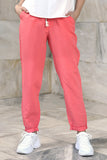 Loose WOMEN'S CHINO pants WITH LINEN